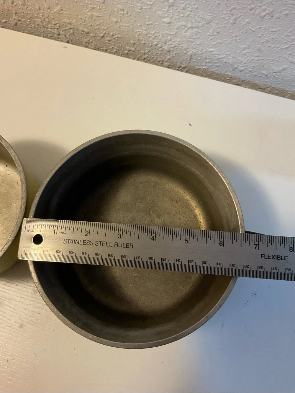 Vintage CLUB Cast Aluminum Yellow Cookware ~ Lot of (2) Pots w/ Lids